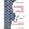 Méthode de violon Volume 1