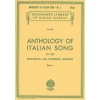 Anthology Of Italian Song Volume 1 17 et 18èmes Siècles