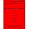 40 Etudes mélodiques op 31 Volume 1