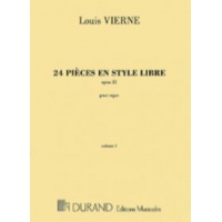 24 Pièces en style libre Volume 1 Op. 31