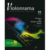 Violonrama Volume 1A + cd + Part piano 1ère position